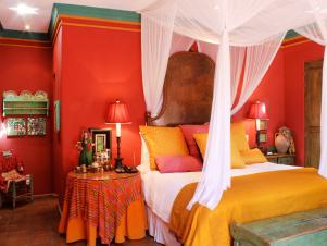 Colorful Bedroom Inspired by Mexico