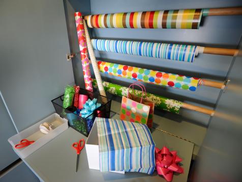 How to Sort Crafting and Gift Wrapping Supplies