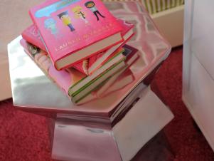 HGTV Green Home 2011 Pink Room Table and Books