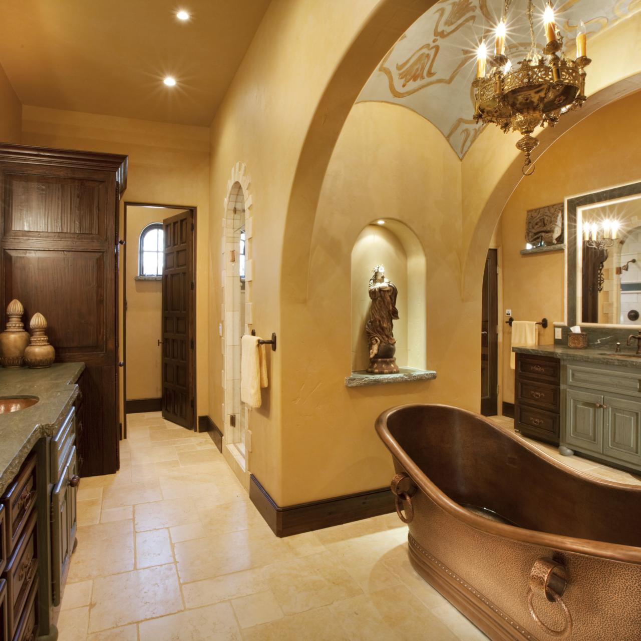 Tuscan Bathroom Design Ideas Hgtv
