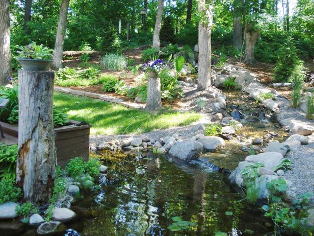 Design A Shade Garden, Natural Wooded Landscaping Ideas