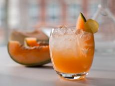 Virgin Ginger and Cantaloupe Spritzer
