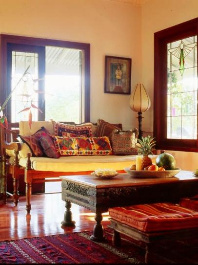 12 Spaces Inspired By India, Living Room Decorating Ideas For Indian Homes
