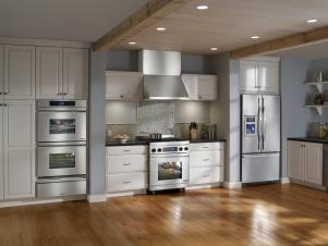 Kitchen with Dacor Distinctive Double Wall Oven