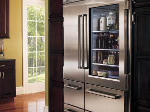 Sub Zero Pro 48 Refrigerator with Glass Door