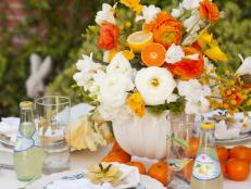 Place Setting With Flowers