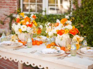 Outdoor Table Setting