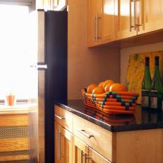 Light-Toned Kitchen Cabinets With Sleek Hardware