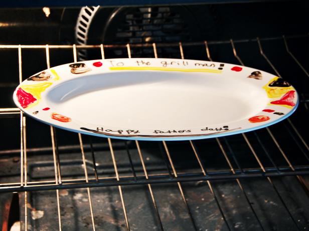 Platter Heating to Seal Paint