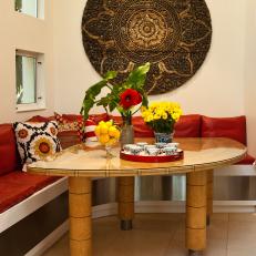 Asian-Inspired Dining Banquette 