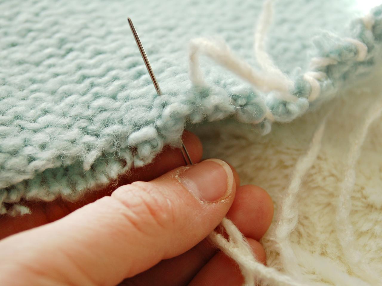 How to Make No-Knit Christmas Sweater Stockings | HGTV