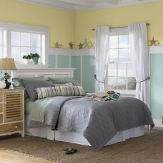 Yellow Coastal Bedroom Photos Hgtv