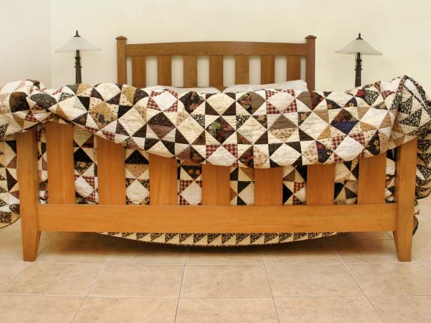 Bed Frame and Quilt