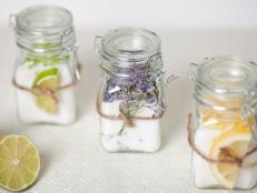 Infused Sugars With Lemon, Lime and Lavender 