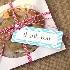 Cookie Party Favor With Bakers Twine