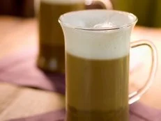 Irish Coffee in a Glass Mug