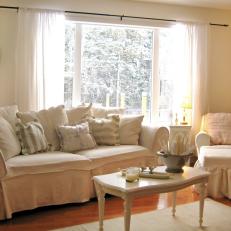 White Shabby Chic Living Room White Shabby Chic Living Room