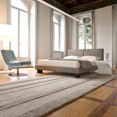 Photos Hgtv Minimalist Bedroom With Two Toned Wood Flooring
