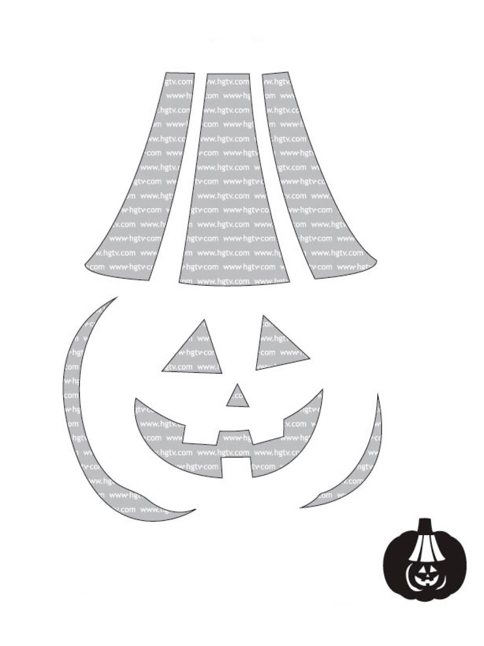 Easy Halloween Pumpkin-Carving Templates | HGTV