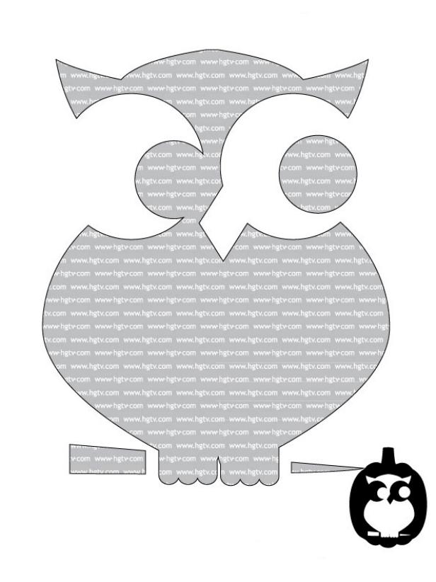 halloween pumpkin stencils printable owl