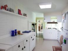 Outdated White Kitchen