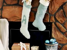 Fireplace and Stockings