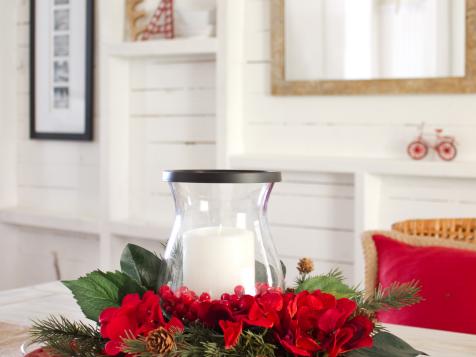 How to Make a Layered Holiday Centerpiece