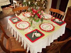 Kids' Christmas Table Place Setting 