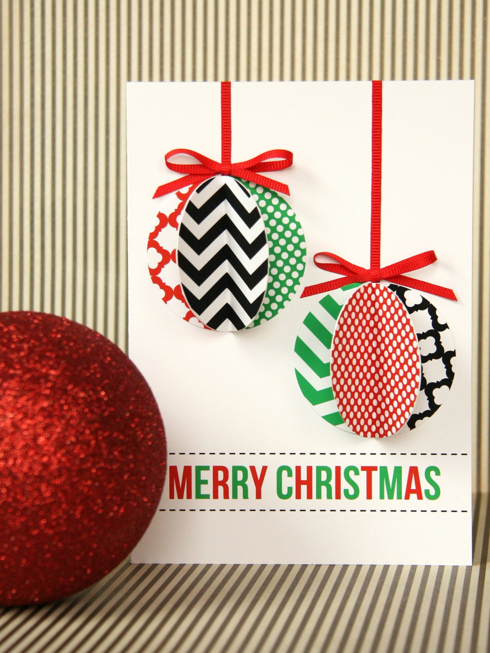 Quality Handmade Crafted Christmas cards Pack of 5