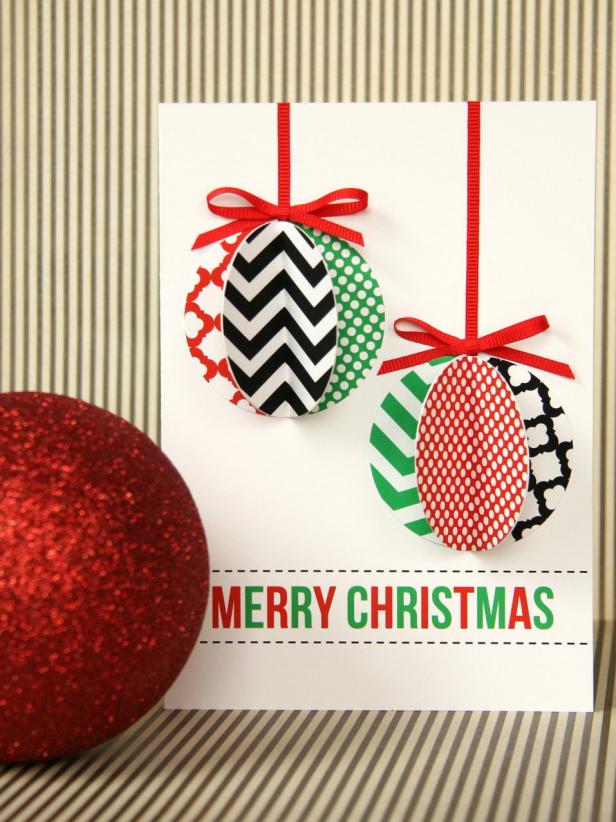 Handmade Modern Ornament Holiday Card Hgtv