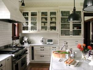 White Tiled Kitchen
