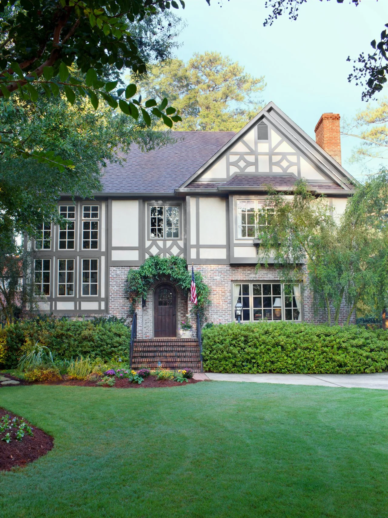 Stealable Curb Appeal Ideas from Tudor Revivals | HGTV, image size:1280x1707