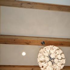 Ceiling beam and light