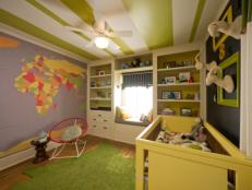 Nursery with Map Mural