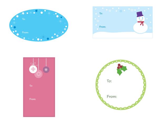 75+ Free Christmas Templates: Printable Gift Tags, Cards, Crafts &amp; More ...