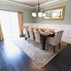 Elegant Transitional Dining Room