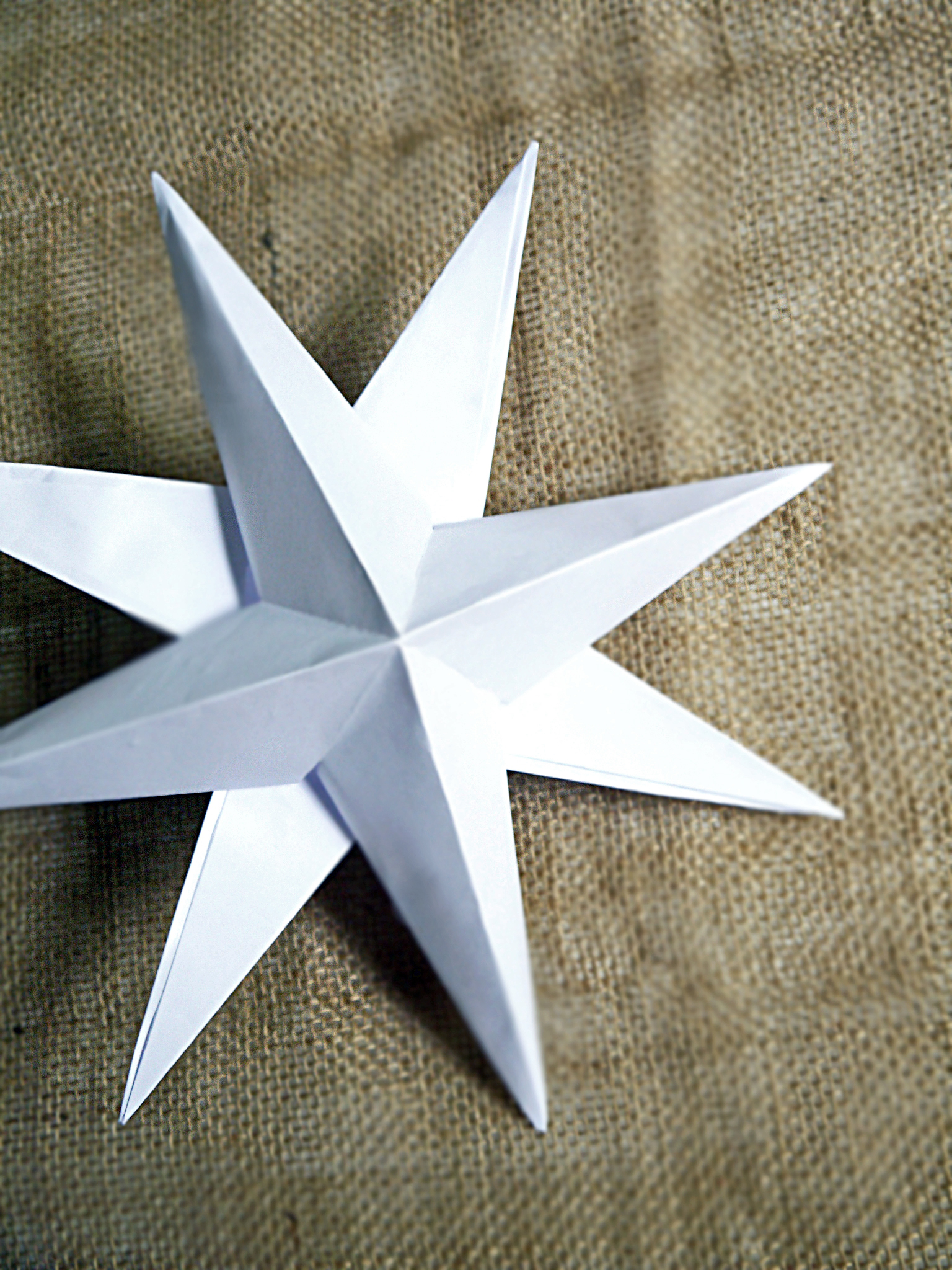 Hot Paper 3D Star Hanging Christmas Tree Lantern Home Party Decoration DIY Craft 
