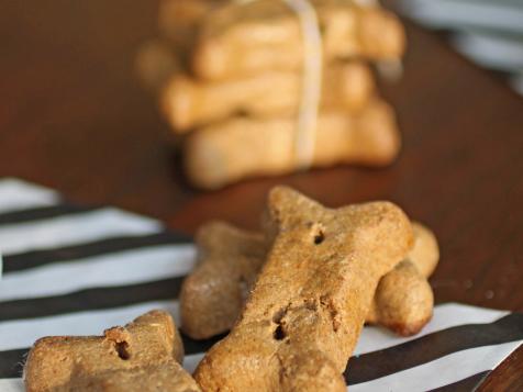 Peanut Butter Delight Dog Biscuits Recipe