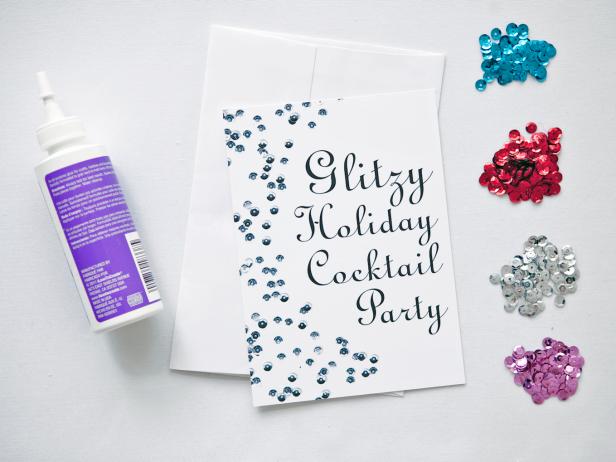 Materials for DIY Party Invitations