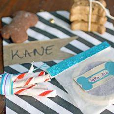 Pet Party Doggy Bag With Homemade Treats
