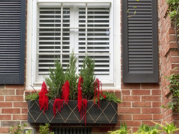 Handmade Holiday Window Box