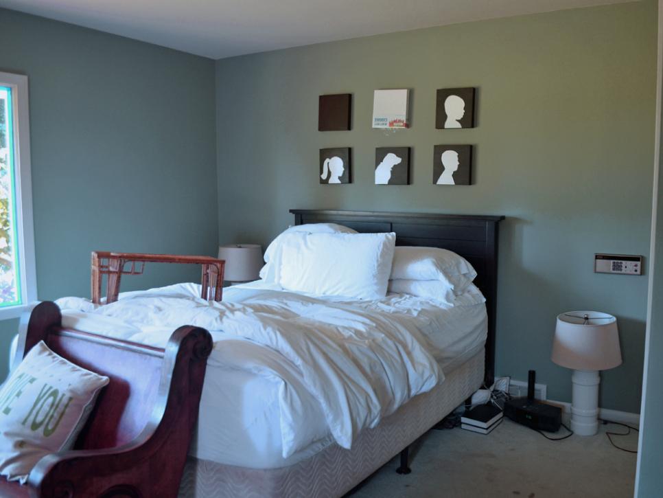 a master bedroom makeover under $150 | hgtv