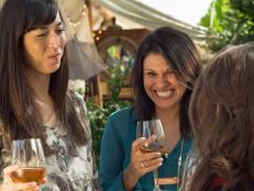 Women Drinking Wine 