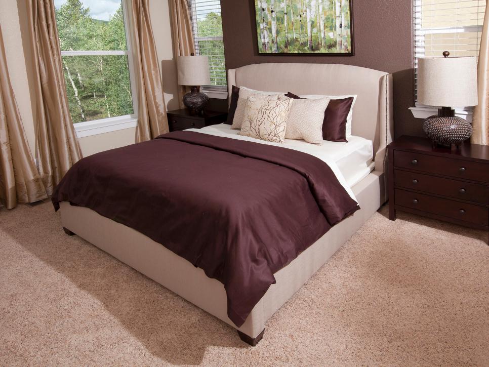 Brown Transitional Bedroom Pictures Hgtv Photos