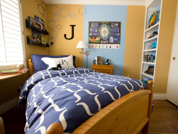 Small Boy's Room With Big Storage Needs | HGTV