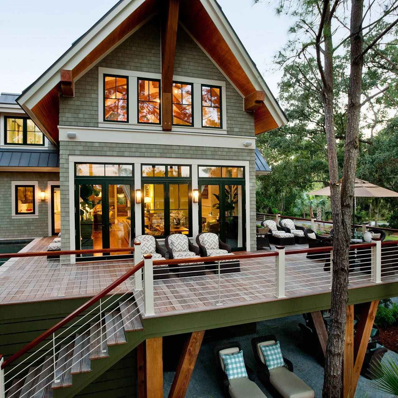 American Dream Home Deck