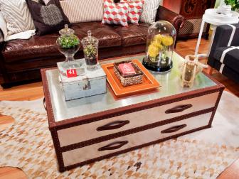 Trunk-Style Coffee Table
