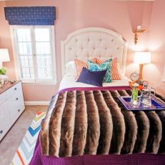 Colorful Teen Bedroom With Eclectic Style