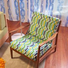 Upholstered Midcentury Modern Chair