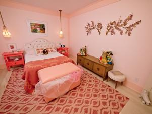 Pink Girls Bedroom